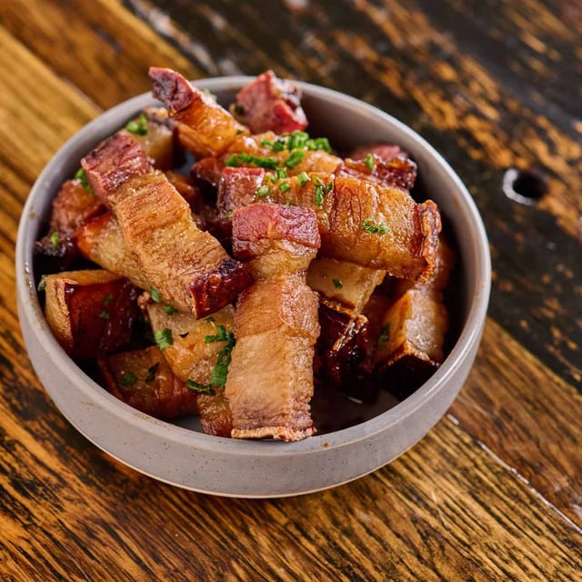 Crisp Pork Belly.