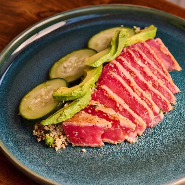 Ahi Tuna Bites.