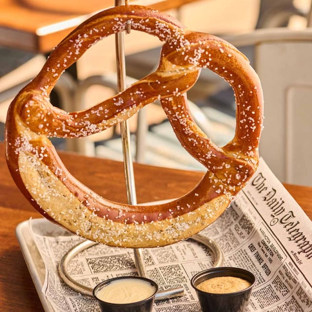 Giant Pretzel.